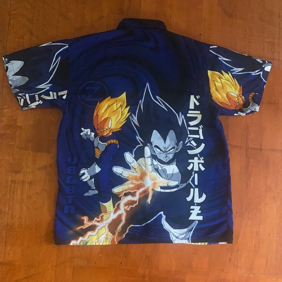 Dragon Ball Z Shirts Vintage Dragon Ball Z Button Up Shirt Poshmark